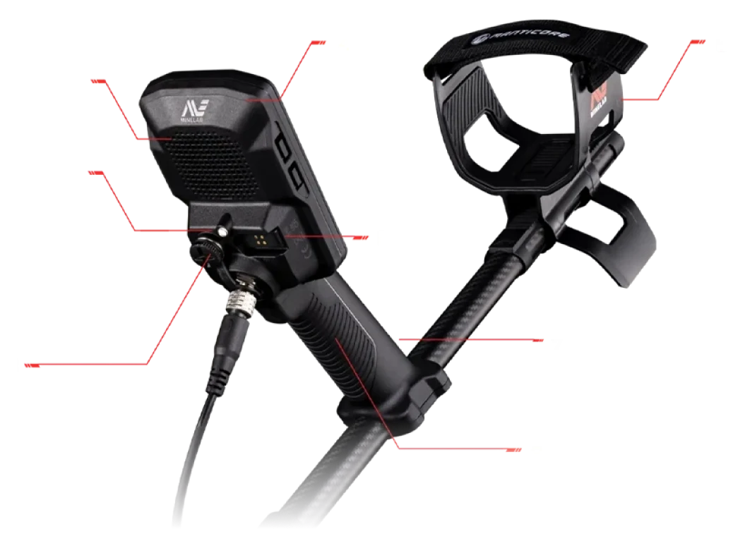 Karaman Minelab Manticore - Kontrol paneli